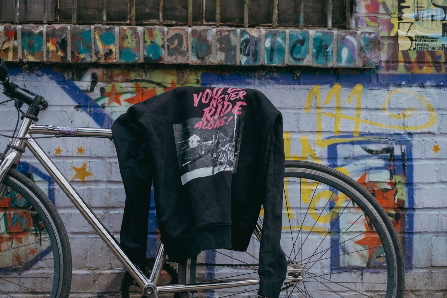 WE RIDE "You'll never ride alone"-Hoodie